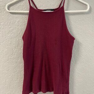 Burgundy Tank Top